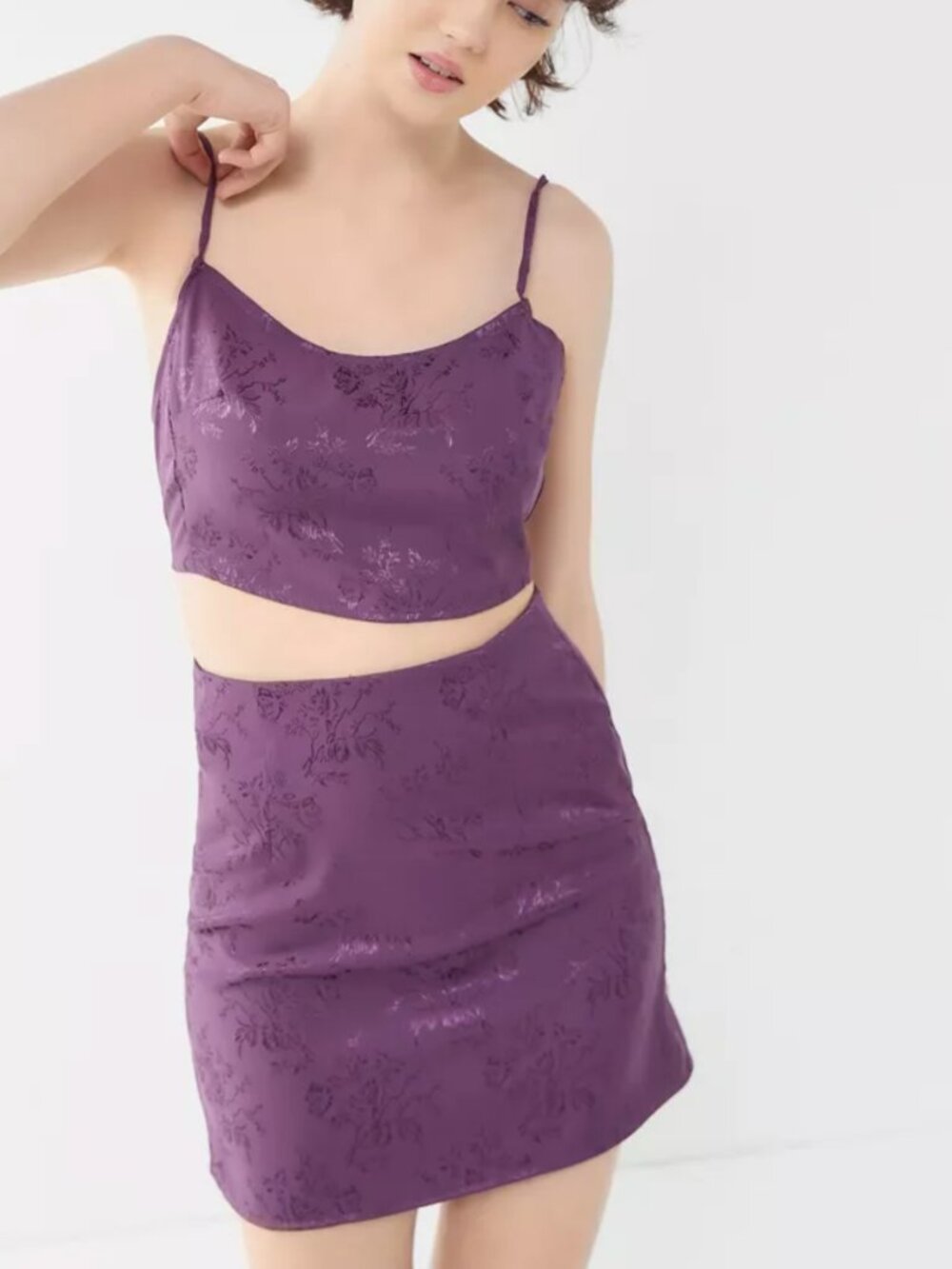 Urban Renewal Remnants Jacquard Mini Skirt